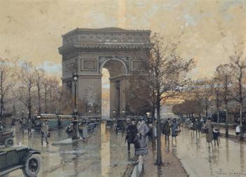 尤金 加林 拉盧 The Arc de Triomphe Paris
